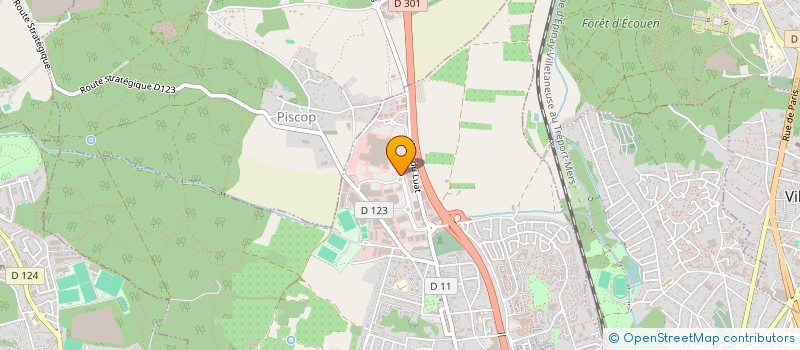 localisation de l'entreprise INSTITUT PASKINA à SAINT-BRICE-SOUS-FORET