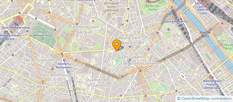 localisation de l'entreprise INSTITUT PATHO CELL DR CARTIER à PARIS