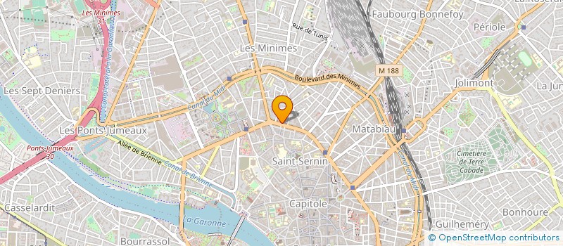 localisation de l'entreprise INSTITUT PEDAGOGIQUE DE VENTE SUPERIEURE à TOULOUSE