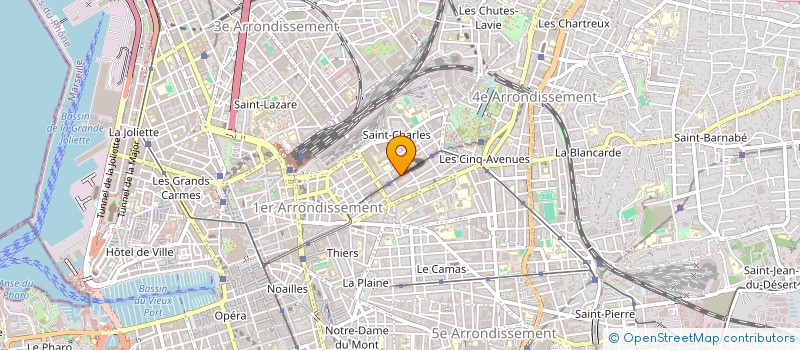 localisation de l'entreprise INSTITUT PHOCEEN DE FORMATION à MARSEILLE