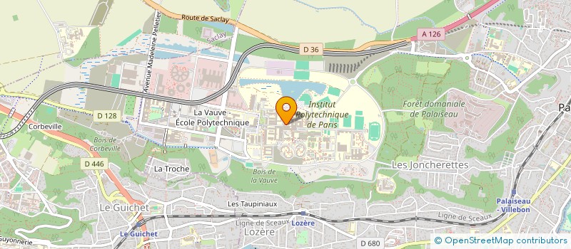 localisation de l'entreprise INSTITUT PHOTOVOLTAIQUE D' ILE DE FRANCE (IPVF) à PALAISEAU