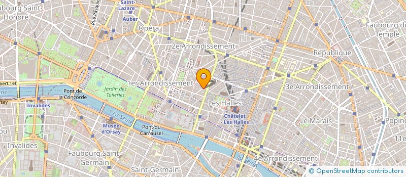 localisation de l'entreprise INSTITUT POLITIQUES & TECHNOLOGIES à PARIS