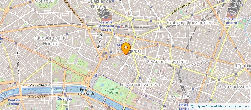 localisation de l'entreprise INSTITUT PORRACHIA  PARIS