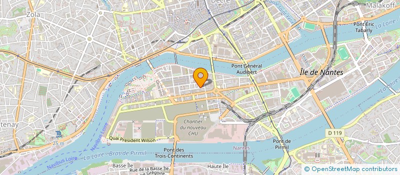 localisation de l'entreprise INSTITUT POUR DEVELOP DURABLE EN AFRIQUE  NANTES