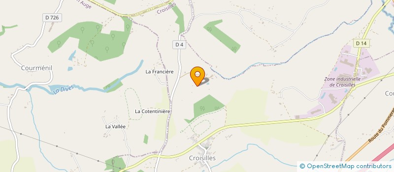 localisation de l'entreprise INSTITUT POUR DEVELOP ENSEIGN ANGLAIS à CROISILLES