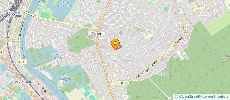 localisation de l'entreprise INSTITUT POUR LA PRATIQUE ET L'INNOVATION EN PSYCHOLOGIE APPLIQUEE (INSTITUT PI-PSY) à DRAVEIL