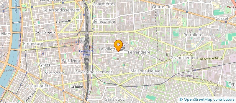 localisation de l'entreprise INSTITUT POUR PROMOTION ET LA FORMATION à LYON