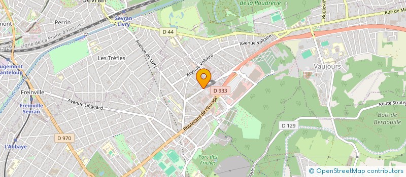 localisation de l'entreprise INSTITUT PREVENTION RISQUE ALIMENTAIRE  LIVRY-GARGAN