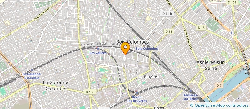 localisation de l'entreprise INSTITUT PRIVE INFORMATIQUE GESTION à BOIS-COLOMBES