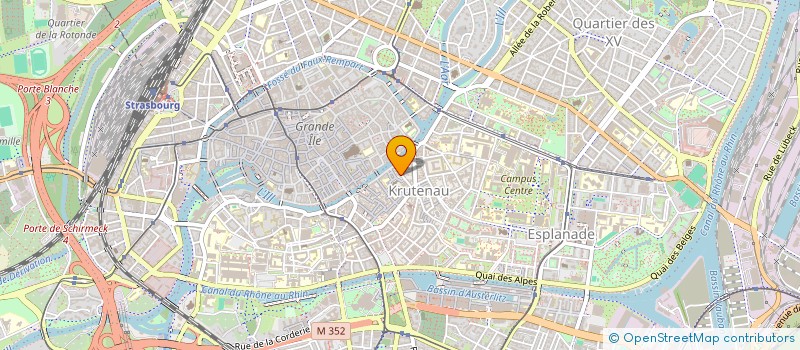 localisation de l'entreprise INSTITUT PROMO ETUDES SOCIALE FAMILIALE à STRASBOURG