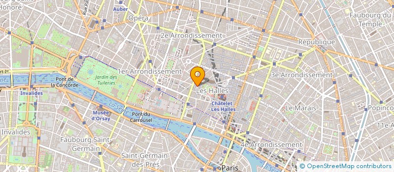 localisation de l'entreprise INSTITUT RECHERC ARCHITEC URBA à PARIS