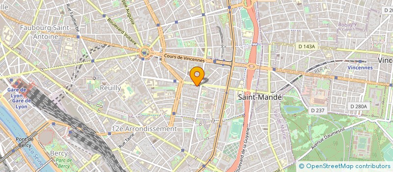 localisation de l'entreprise INSTITUT RECHERCHE EVOLUTION PROFESSIONN  PARIS