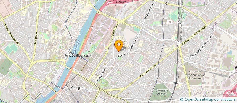 localisation de l'entreprise INSTITUT RECHERCHE PEDAGOGIE APPLIQUEE à ANGERS
