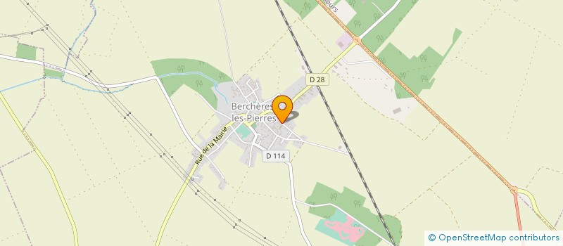localisation de l'entreprise INSTITUT RECHERCHE TRANSPORT LOGISTIQUE à BERCHERES-LES-PIERRES