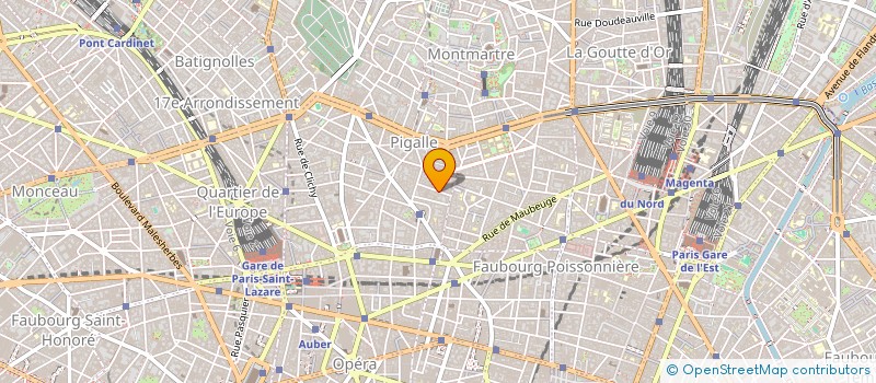 localisation de l'entreprise INSTITUT RECHERCHES INTERCULTURELLES à PARIS
