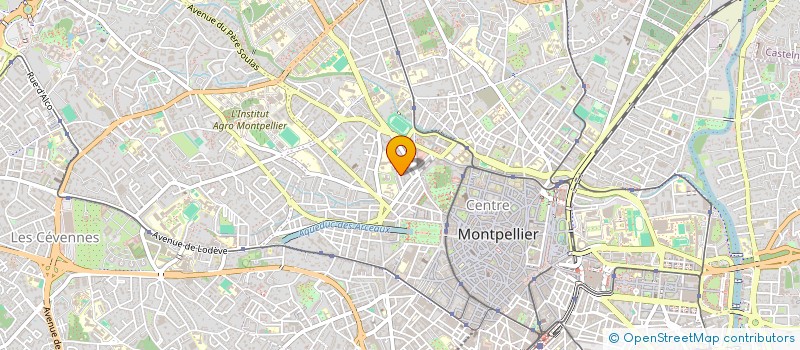 localisation de l'entreprise INSTITUT REGIO DEVELO COMMER MARKETING à MONTPELLIER