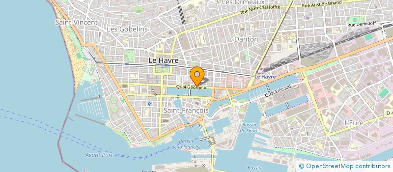 localisation de l'entreprise INSTITUT RELATIONS HUMAINES LOISIRS à LE HAVRE