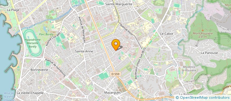 localisation de l'entreprise INSTITUT REPONSES INFORMATIQUES à MARSEILLE