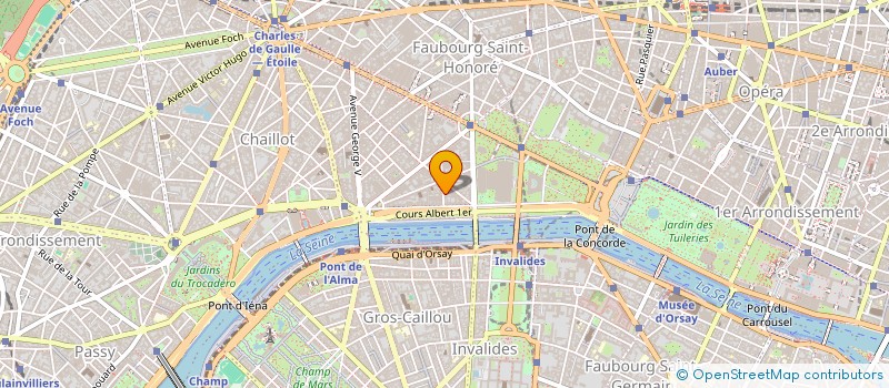 localisation de l'entreprise INSTITUT RETRAIT REPARTIT CADRE ARCHITEC à PARIS