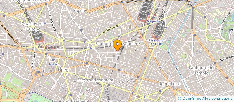 localisation de l'entreprise INSTITUT REVE BLEU  PARIS