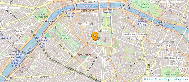 localisation de l'entreprise INSTITUT ROUSSEAU  PARIS