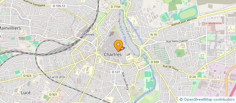 localisation de l'entreprise INSTITUT S.MAURETI à CHARTRES