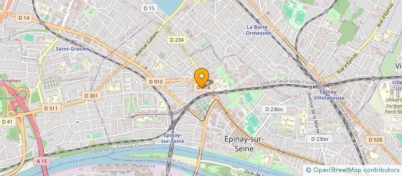 localisation de l'entreprise INSTITUT SABLINE à EPINAY-SUR-SEINE