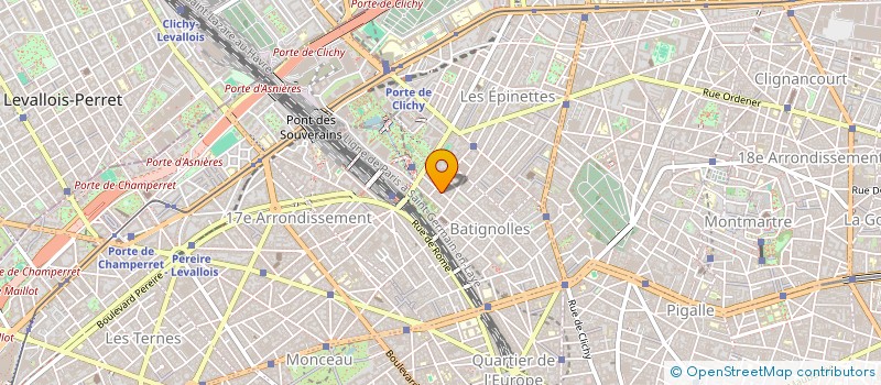 localisation de l'entreprise INSTITUT SAINT-DOMINIQUE  PARIS