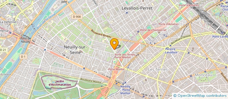 localisation de l'entreprise INSTITUT SAINTE MARIE DE NEUILLY à NEUILLY-SUR-SEINE