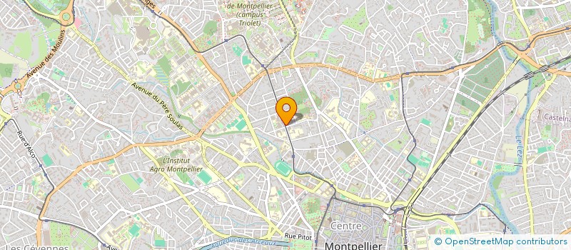 localisation de l'entreprise INSTITUT SALOME à MONTPELLIER