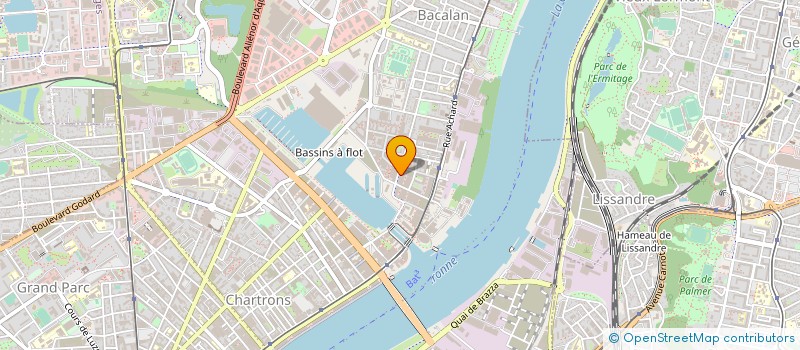 localisation de l'entreprise INSTITUT SALOMON à BORDEAUX