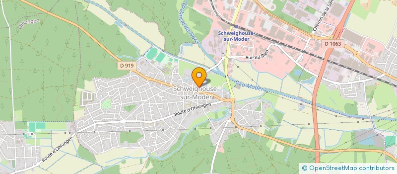 localisation de l'entreprise INSTITUT SAPHIR  SCHWEIGHOUSE-SUR-MODER