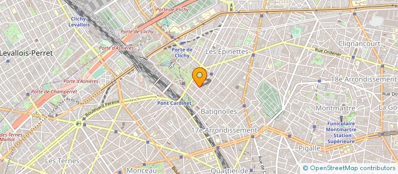 localisation de l'entreprise INSTITUT SCIEN TECH HOSPITALIE  PARIS