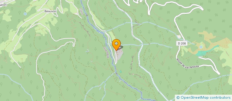 localisation de l'entreprise INSTITUT SHANGPA KARMA LING  ARVILLARD