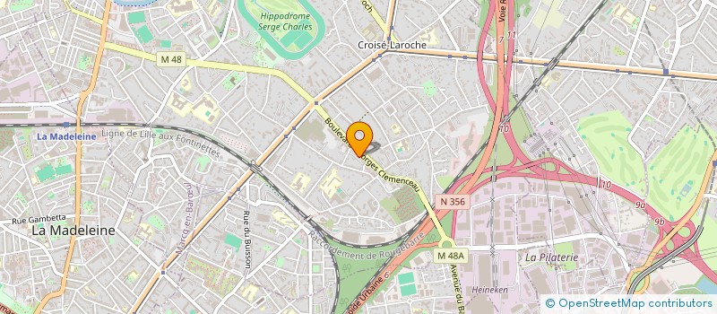 localisation de l'entreprise INSTITUT SISEM à MARCQ-EN-BARŒUL