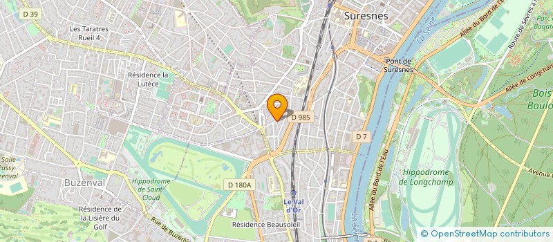 localisation de l'entreprise INSTITUT SOFIA à SURESNES