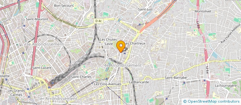 localisation de l'entreprise INSTITUT SOFIA BY MINA BEAUTY à MARSEILLE