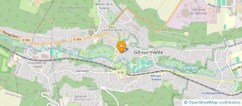 localisation de l'entreprise INSTITUT SOLEIL BEAUTE SANDRINE à GIF-SUR-YVETTE