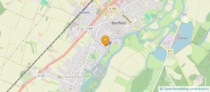 localisation de l'entreprise INSTITUT SOUFFE DE FRANCE  BENFELD