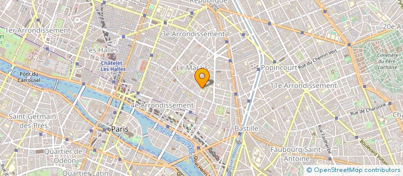 localisation de l'entreprise INSTITUT SUEDOIS  PARIS