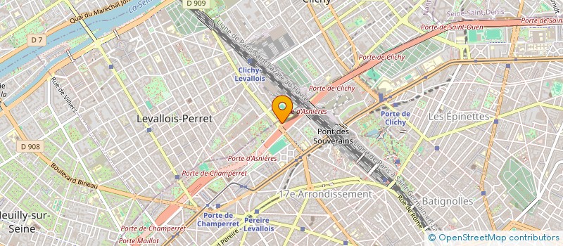 localisation de l'entreprise INSTITUT SUPERIEUR COMMERCE PARIS  PARIS