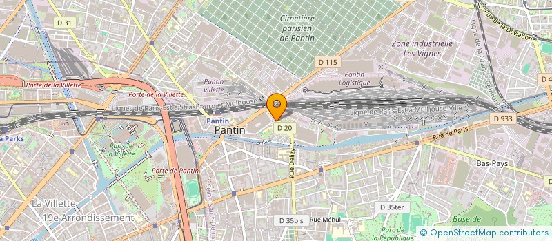 localisation de l'entreprise INSTITUT SUPERIEUR D ETUDES FINANCIERES ET DE MANAGEMENT APPLIQUE à SAINT-DENIS
