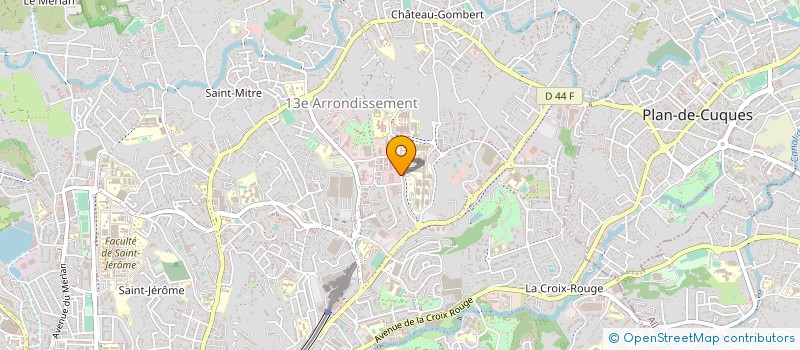 localisation de l'entreprise INSTITUT SUPERIEUR D'OPTIQUE DE MARSEILLE à MARSEILLE