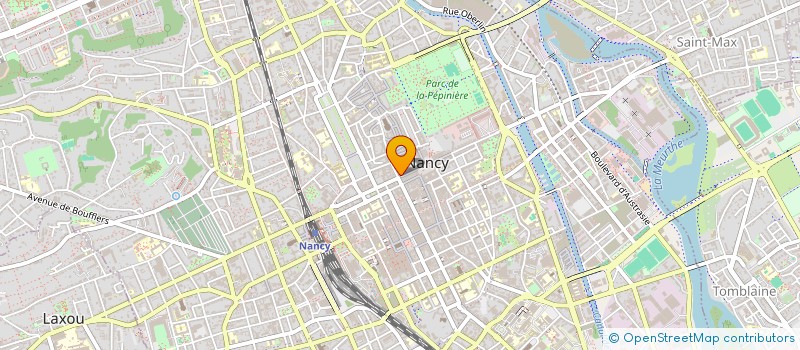 localisation de l'entreprise INSTITUT SUPERIEUR D'OPTIQUE DE NANCY  NANCY