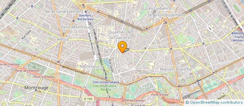 localisation de l'entreprise INSTITUT SUPERIEUR D'OPTIQUE DE PARIS à PARIS