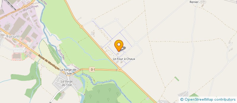 localisation de l'entreprise INSTITUT SUPERIEUR DE CHATEAUROUX à ETRECHET