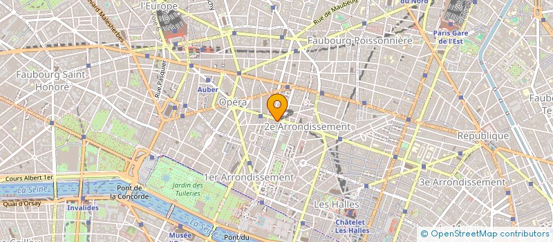 localisation de l'entreprise INSTITUT SUPERIEUR DE COMMERCE INTERNATIONAL ET DE GESTION DE PARIS à PARIS
