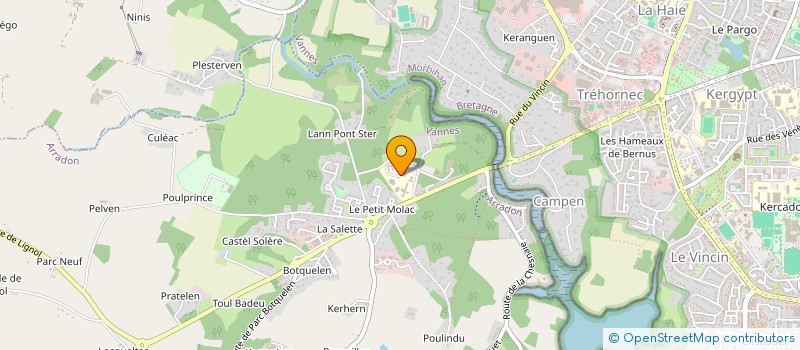 localisation de l'entreprise INSTITUT SUPERIEUR DE FORMATION DE L ENSEIGNEMENT CATHOLIQUE à ARRADON