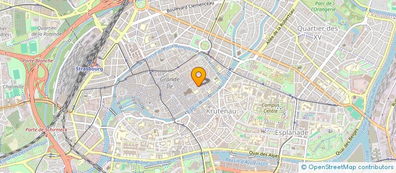 localisation de l'entreprise INSTITUT SUPERIEUR DE FORMATION DE L'ENSEIGNEMENT CATHOLIQUE DE LA REGION GRAND EST à STRASBOURG