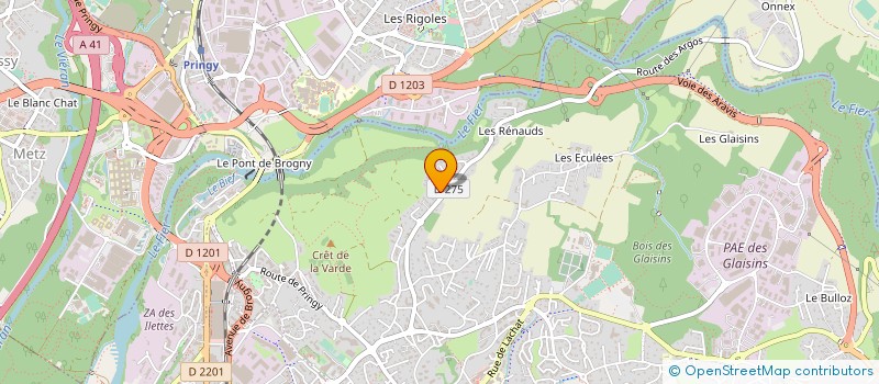 localisation de l'entreprise INSTITUT SUPERIEUR DE L'ENTREPRISE  ANNECY